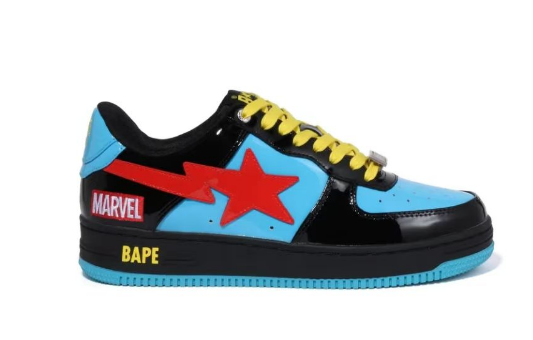 A Bathing Ape BAPE X MARVEL Black Widow