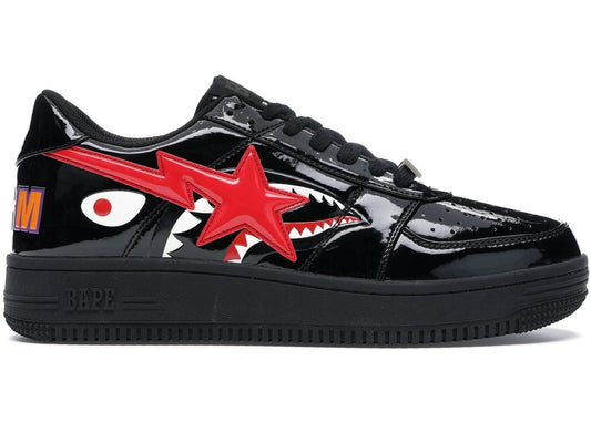 A Bathing Ape Bape Sta Low Shark Black