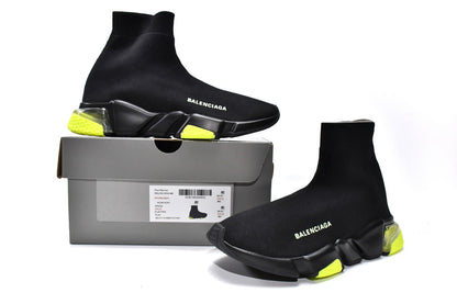 Balenciaga Speed Trainer Black Green