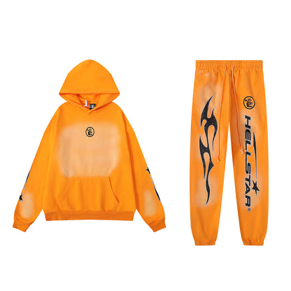 Hellstar Fire Orange Tracksuit