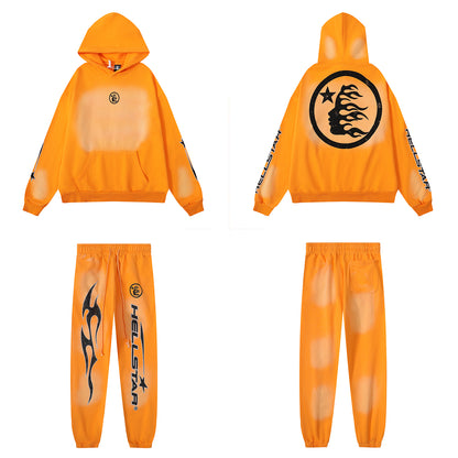 Hellstar Fire Orange Tracksuit