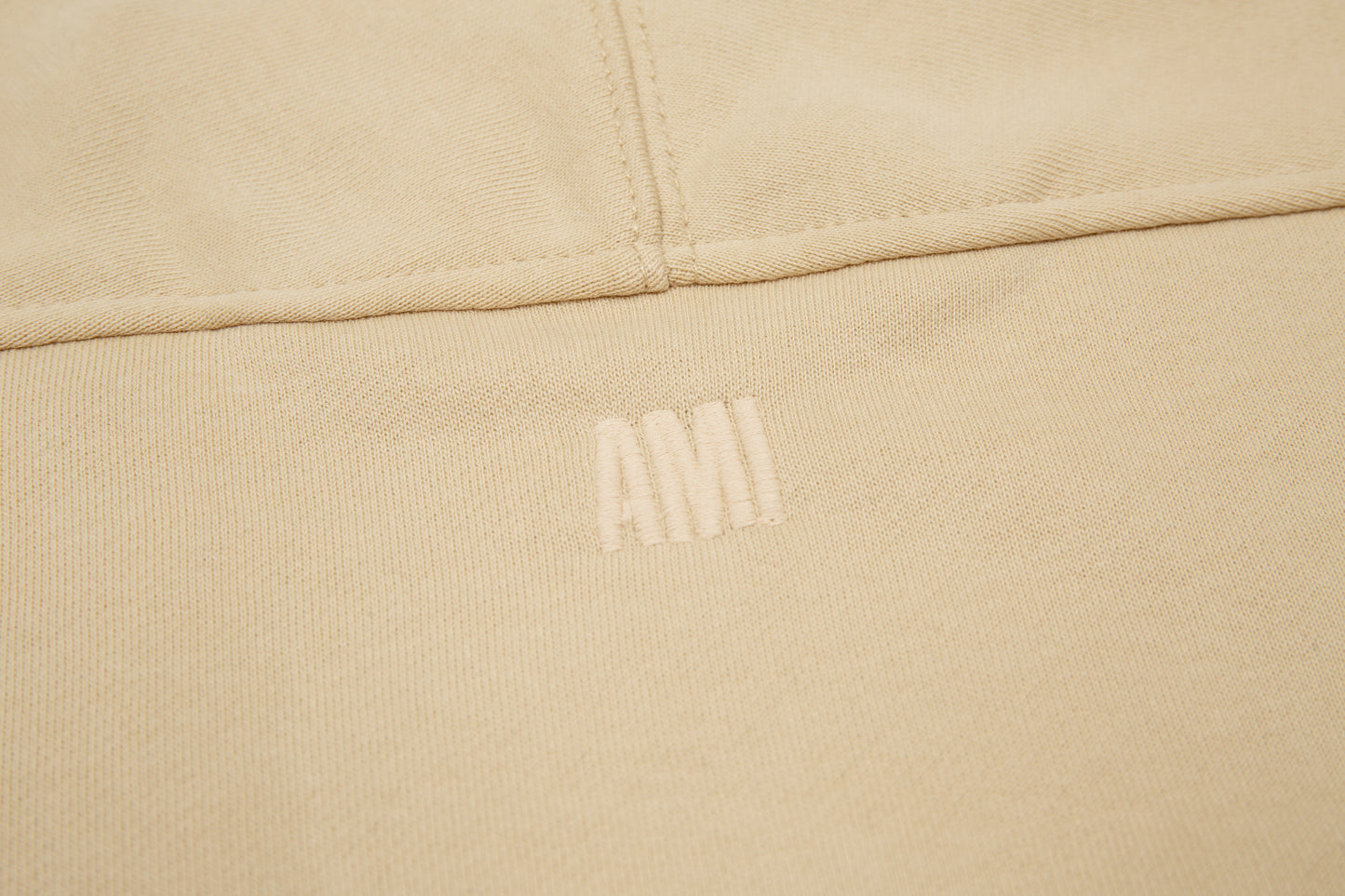 Ami De Coeur embroidered sweatshirt - Beige