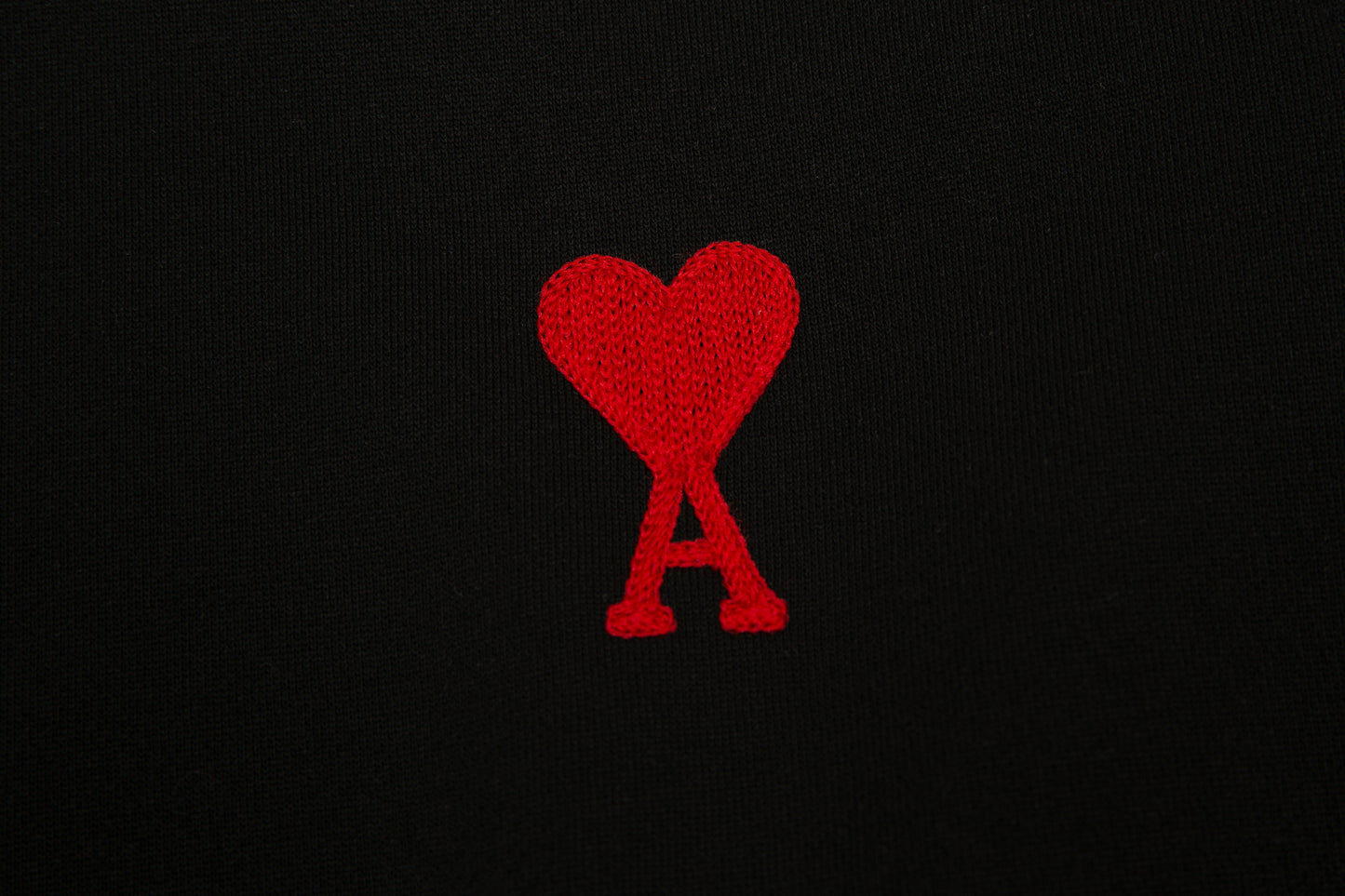 Ami De Coeur embroidered sweatshirt - Black