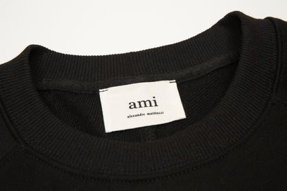 Ami De Coeur embroidered sweatshirt - Black