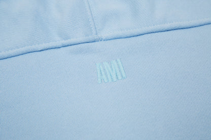 Ami De Coeur embroidered sweatshirt - Blue Sky