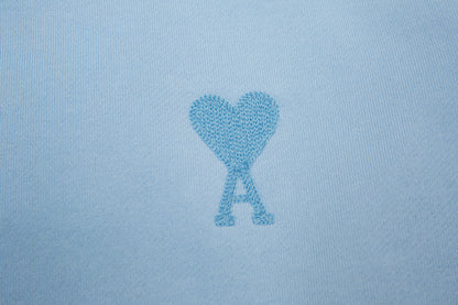 Ami De Coeur embroidered sweatshirt - Blue Sky