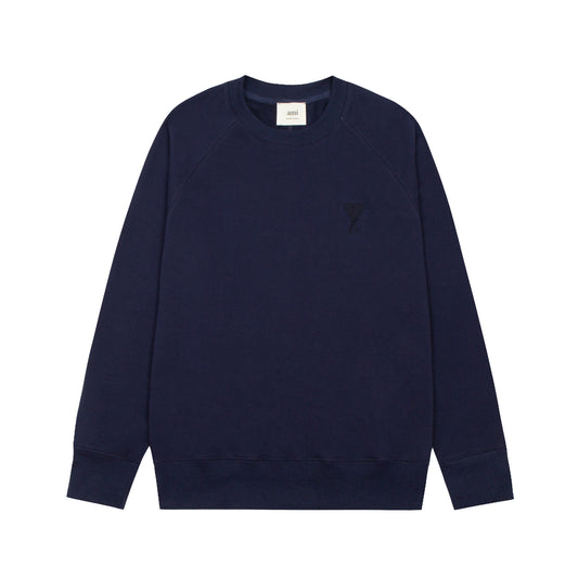 Ami De Coeur embroidered sweatshirt - Midnight Blue