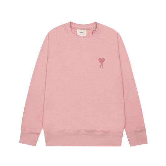 Ami De Coeur embroidered sweatshirt - Pink 1