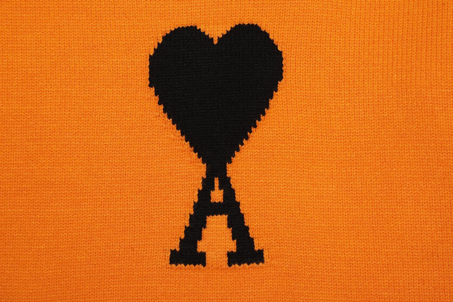 Ami De Coeur wool jumper - Orange