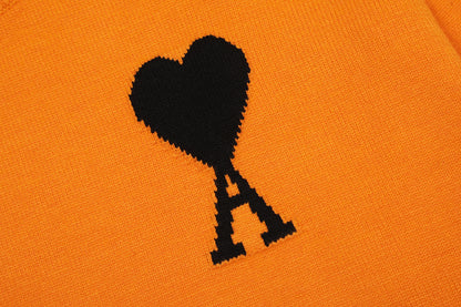 Ami De Coeur wool jumper - Orange