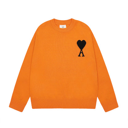 Ami De Coeur wool jumper - Orange