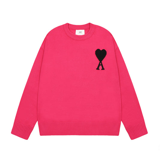 Ami De Coeur wool jumper - Pink