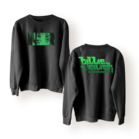 Billie Elish - Anime Logo Sweater