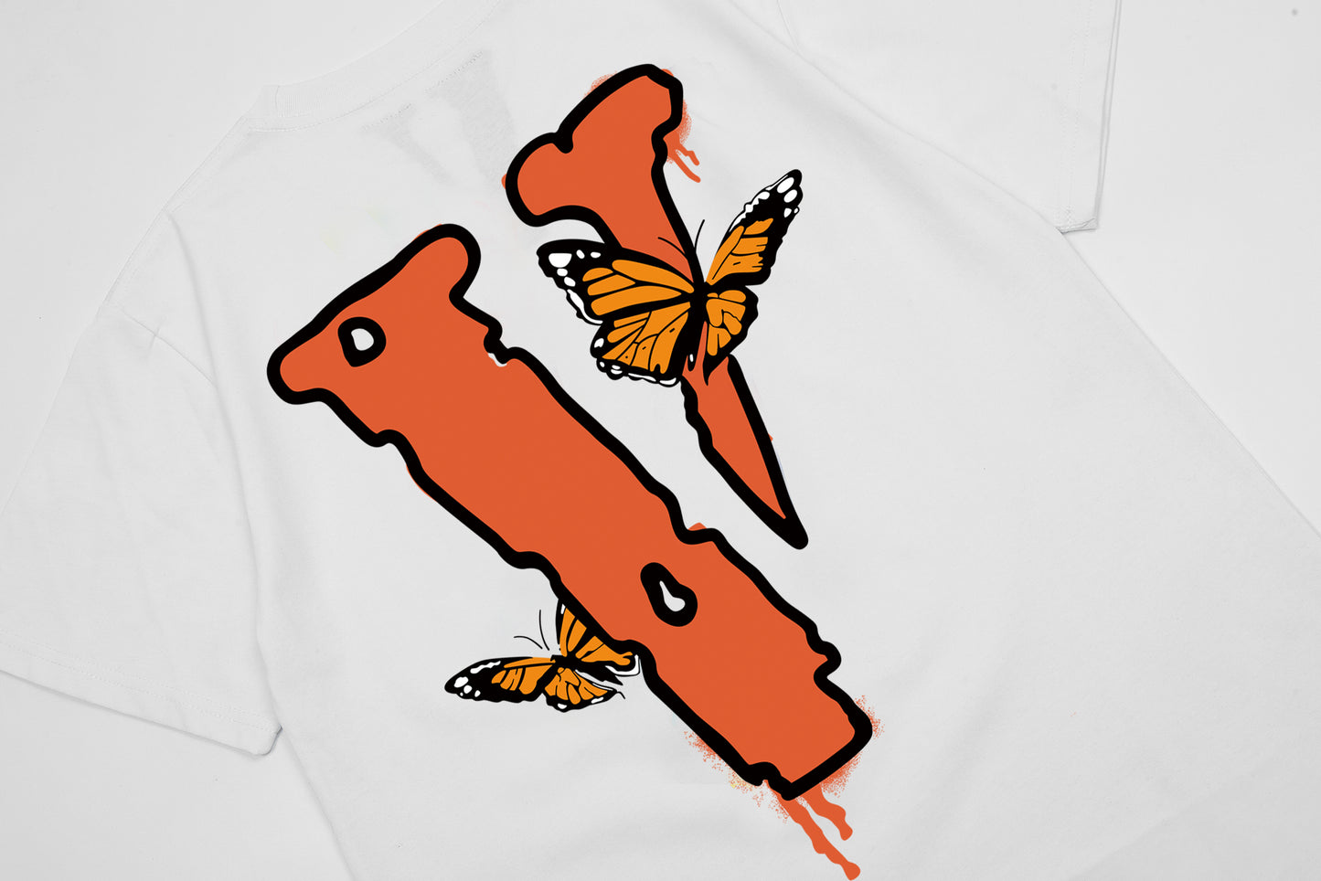 Juice Wrld x Vlone butterflies T-Shirt