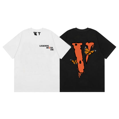 Juice Wrld x Vlone butterflies T-Shirt