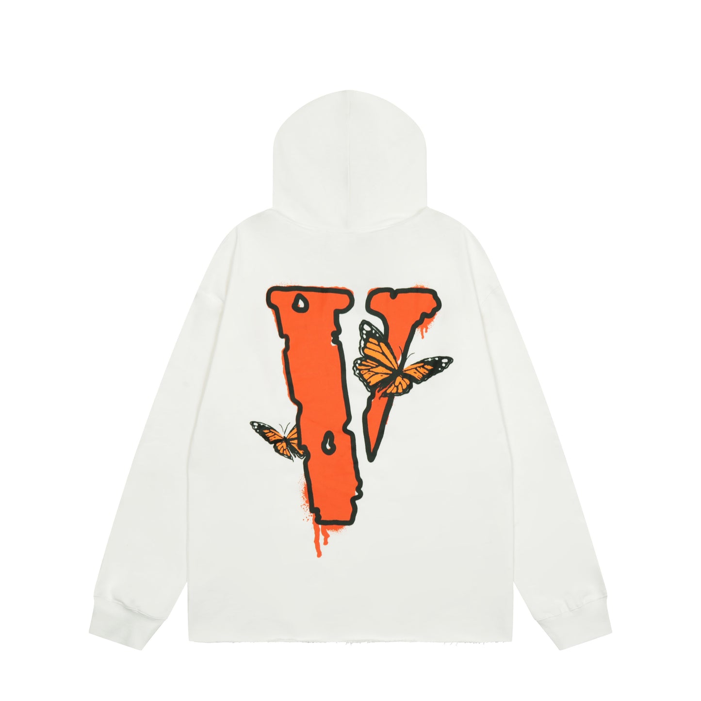 Juice Wrld x Vlone butterflies Hoodie