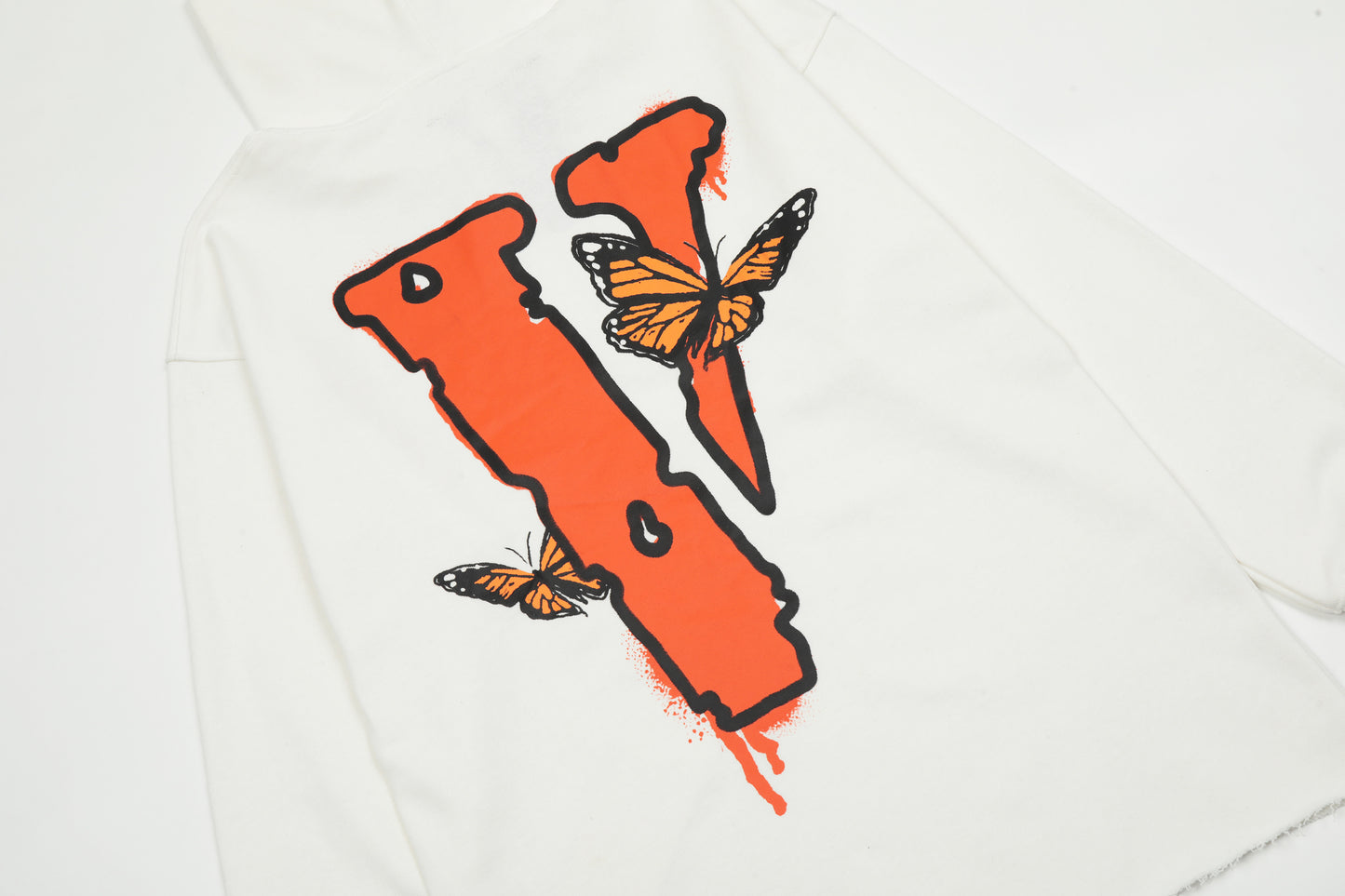 Juice Wrld x Vlone butterflies Hoodie