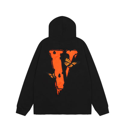 Juice Wrld x Vlone butterflies Hoodie