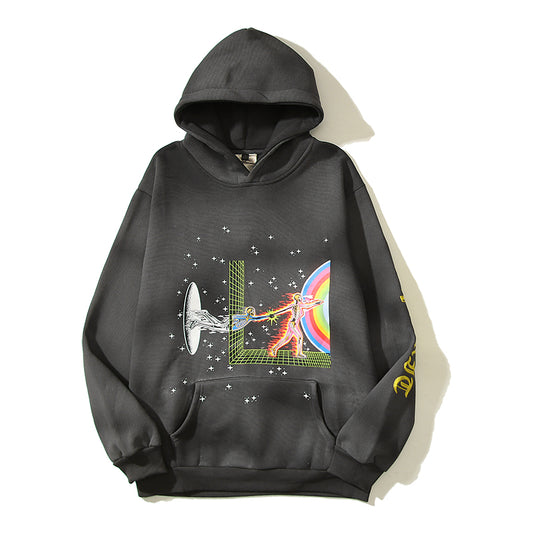 Kanye Hoodie Shuttle Through Time Space Graphics