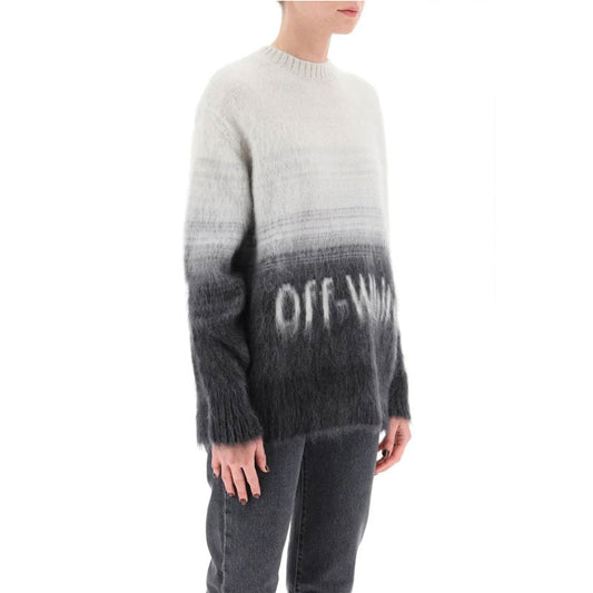 Off-White Black Gradient Sweater