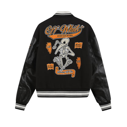 Off-White Varsity Jacket S001 Black