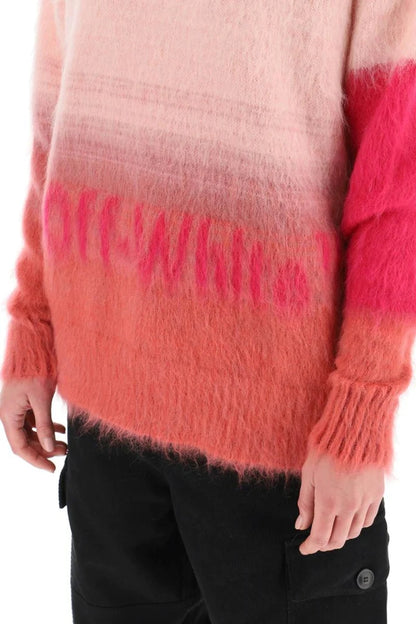 Off-White Pink Gradient Sweater