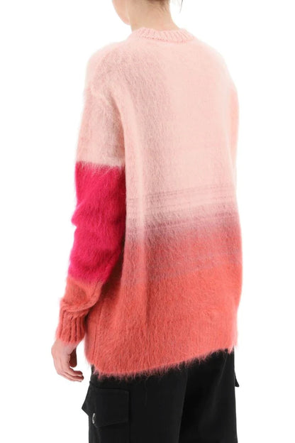 Off-White Pink Gradient Sweater