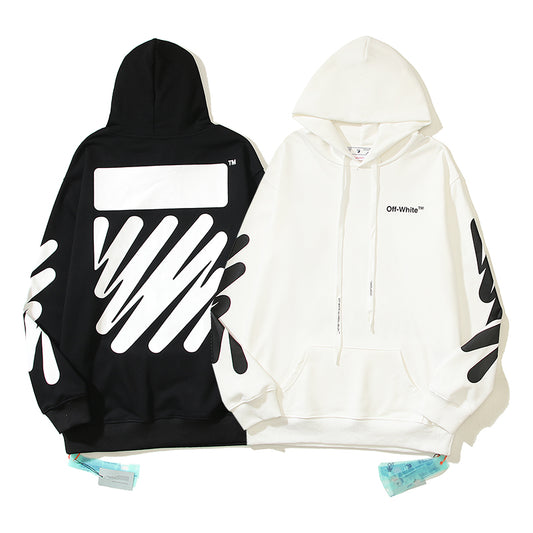 Off-White Wave Diagonal Hoodie