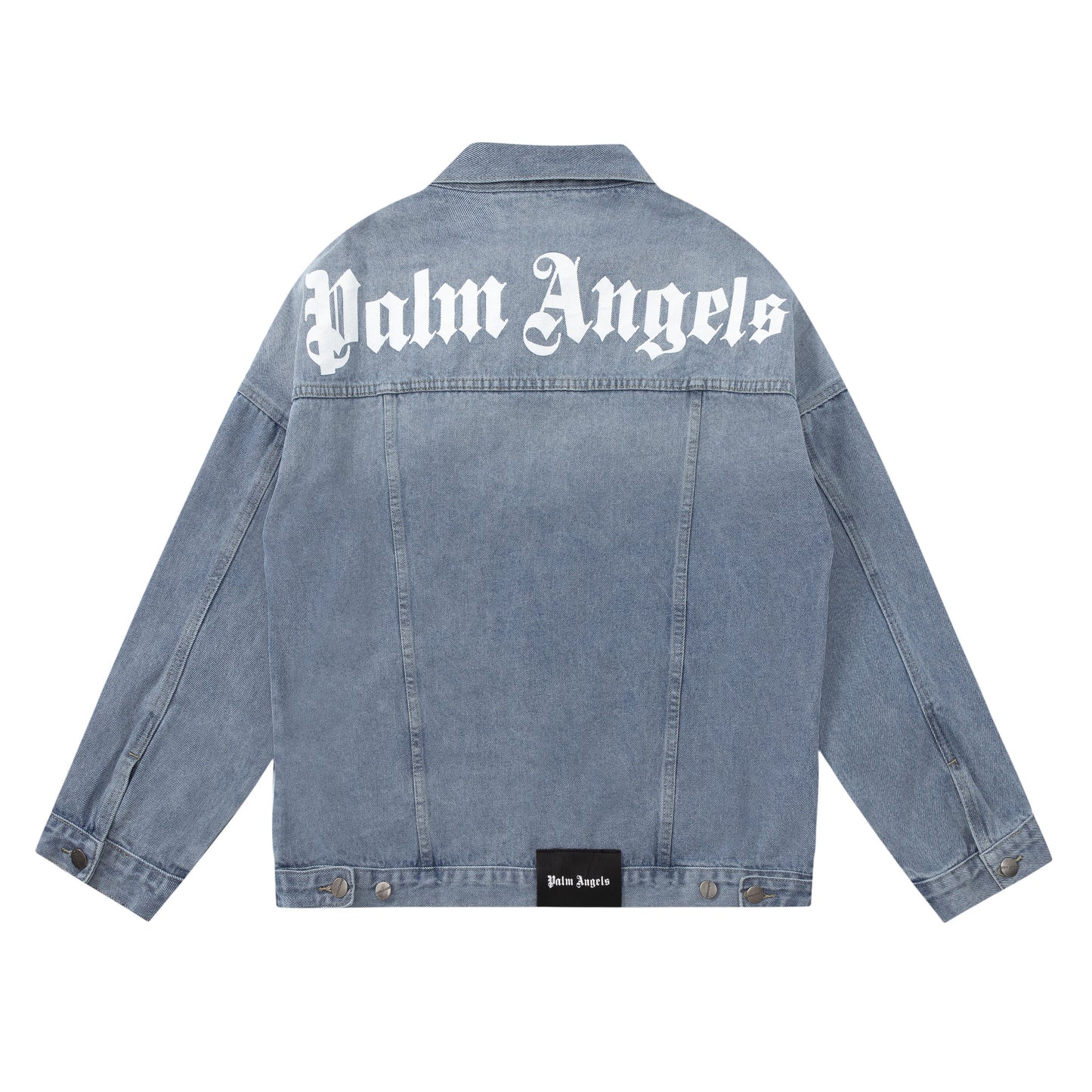 Palm Angels Raw-trimmed Denim Jacket