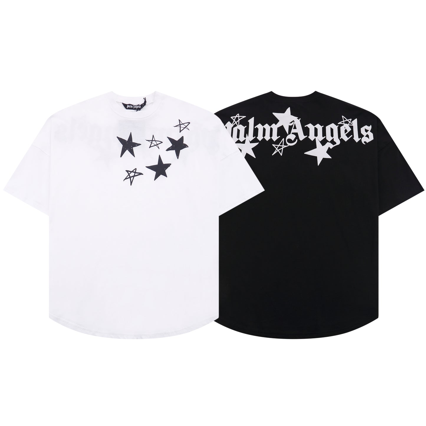 Palm Angels Stars Printed T-Shirt