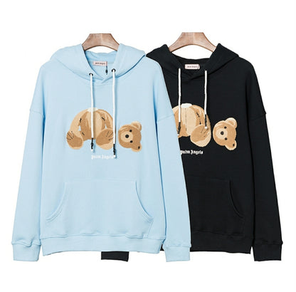 Palm Angels Teddy Bear Coffee Hoodie 2