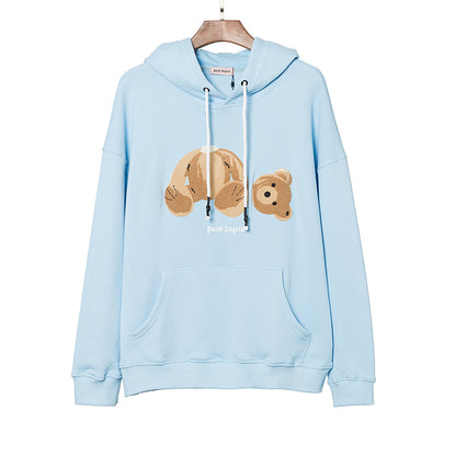 Palm Angels Teddy Bear Coffee Hoodie 2