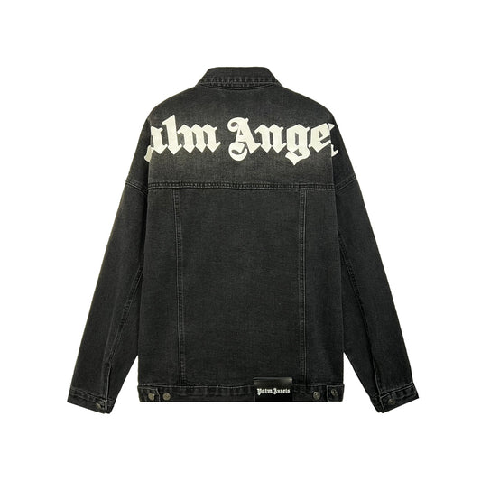 Palm Angels Gradient Loog Denim Jacket