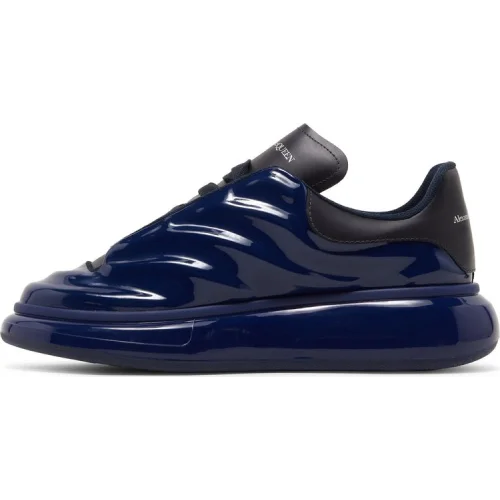 Alexander McQueen Oversize Gloss Navy