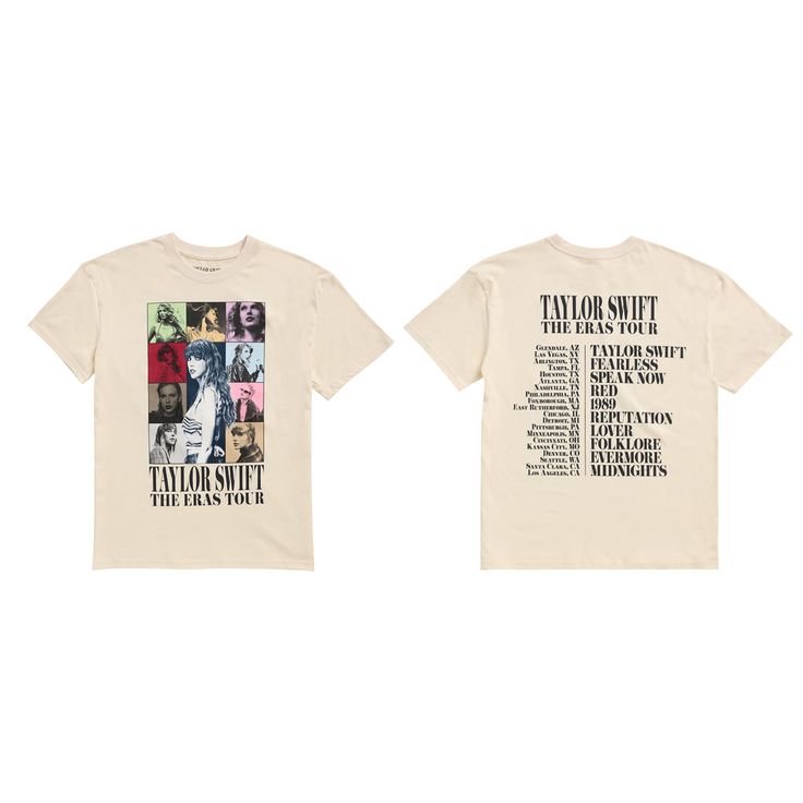 Taylor Swift - The Eras Tour Beige T-Shirt