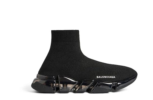 Balenciaga Speed 2.0 Clear Sole negro