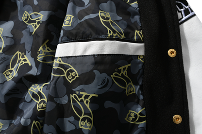 BAPE x Drake (OVO) University Jacket