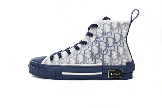 Dior B23 High Oblique Transparency White Blue