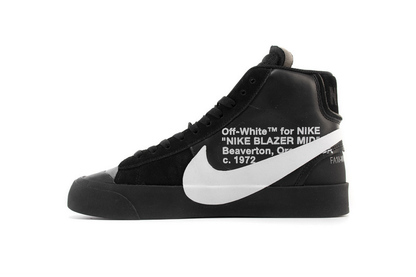 OFF WHITE X Nike Blazer Mid Black