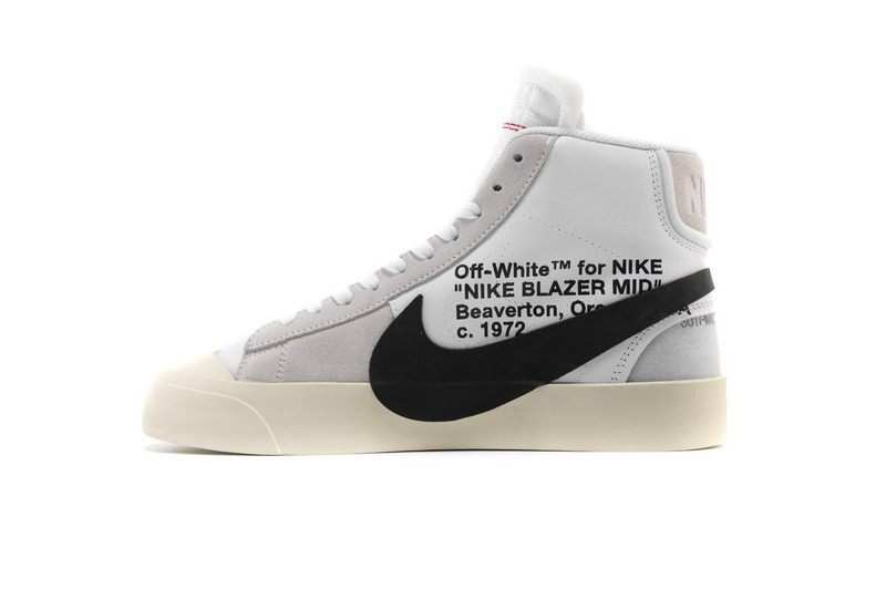 OFF WHITE X Nike Blazer Mid White