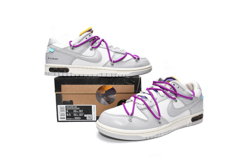 OFF WHITE x Nike Dunk SB Low The 50 NO.28