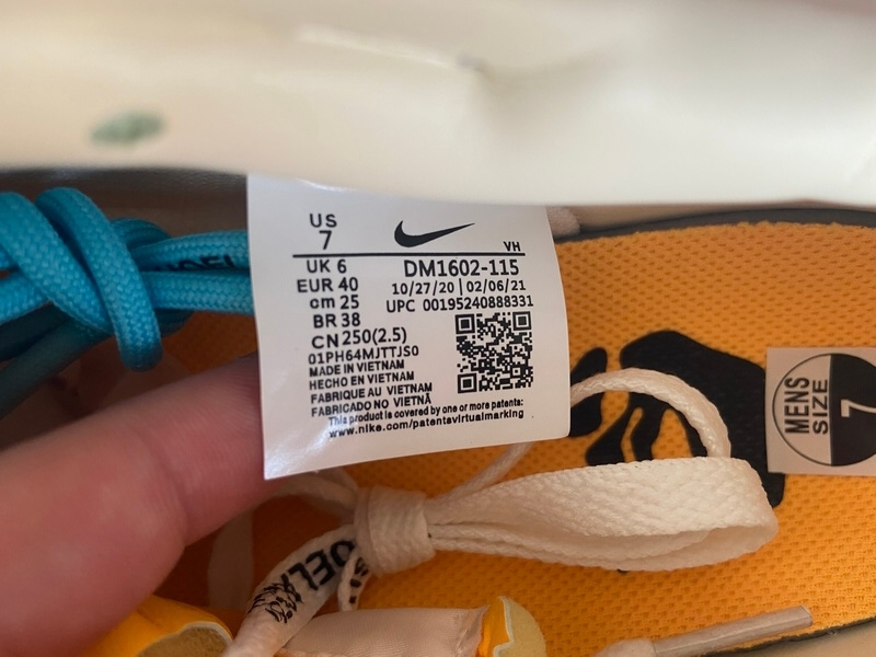 OFF WHITE x Nike Dunk SB Low The 50